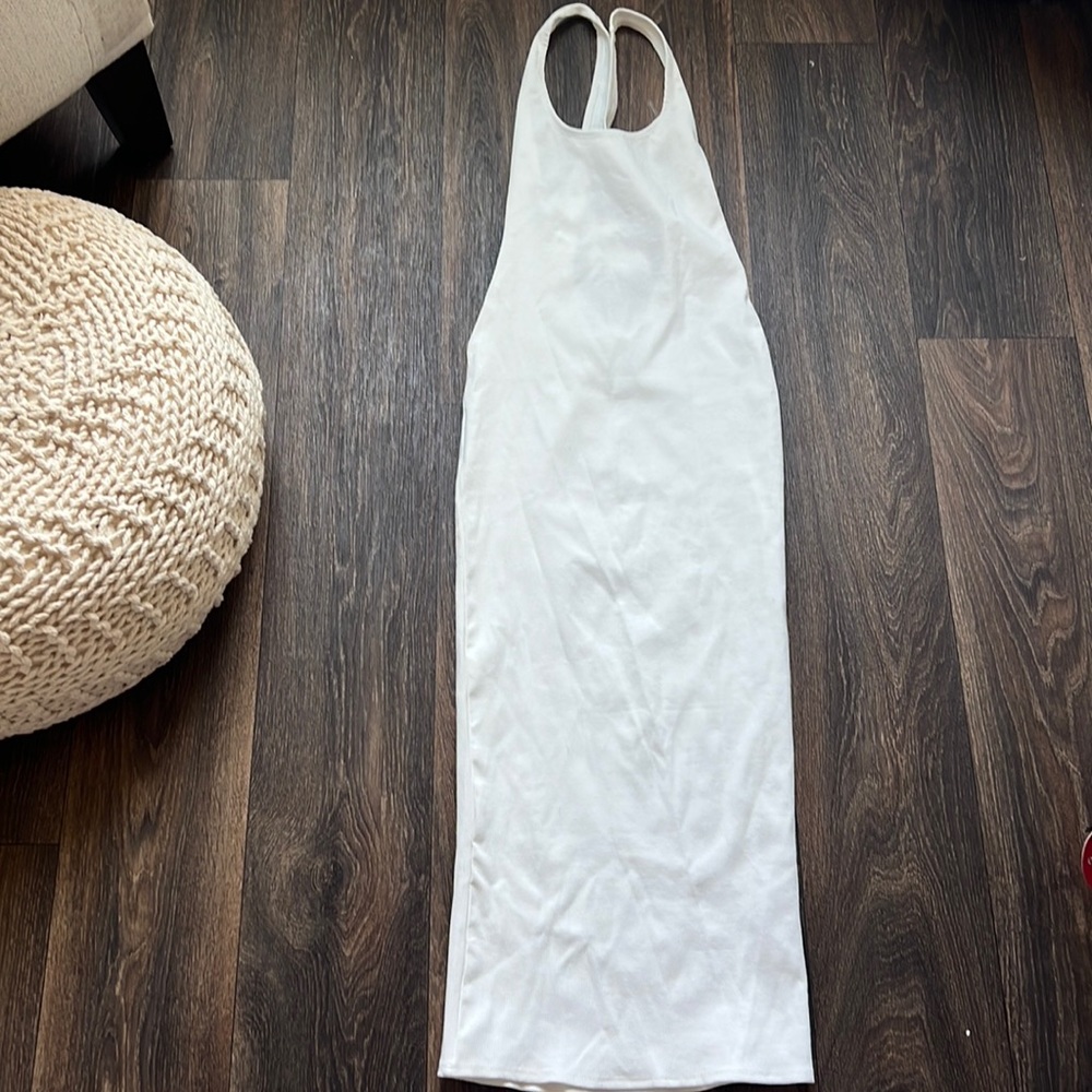 Meshki Leigh Ribbed Low Back Dress